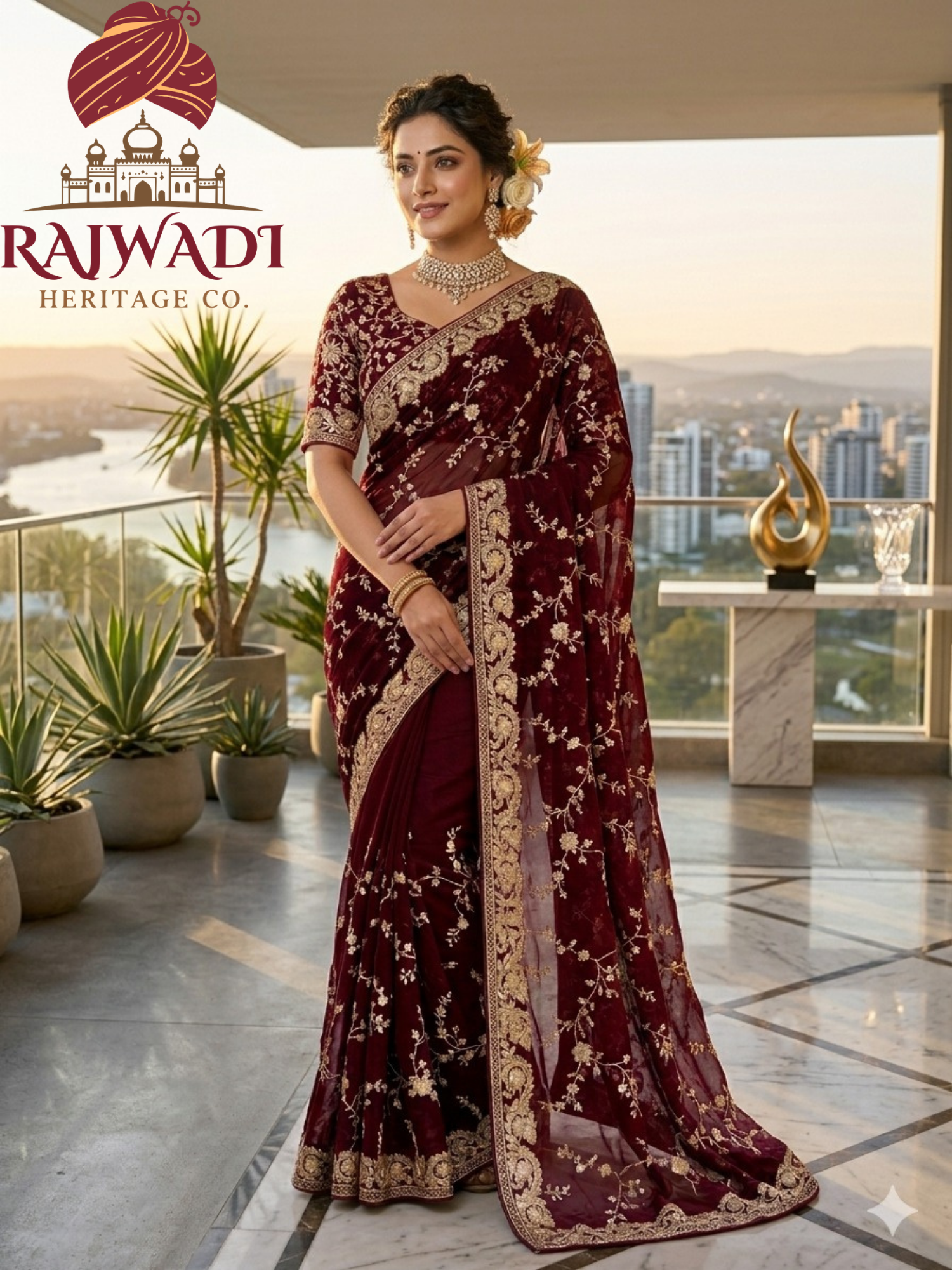 Rajwadi Wine Purple 